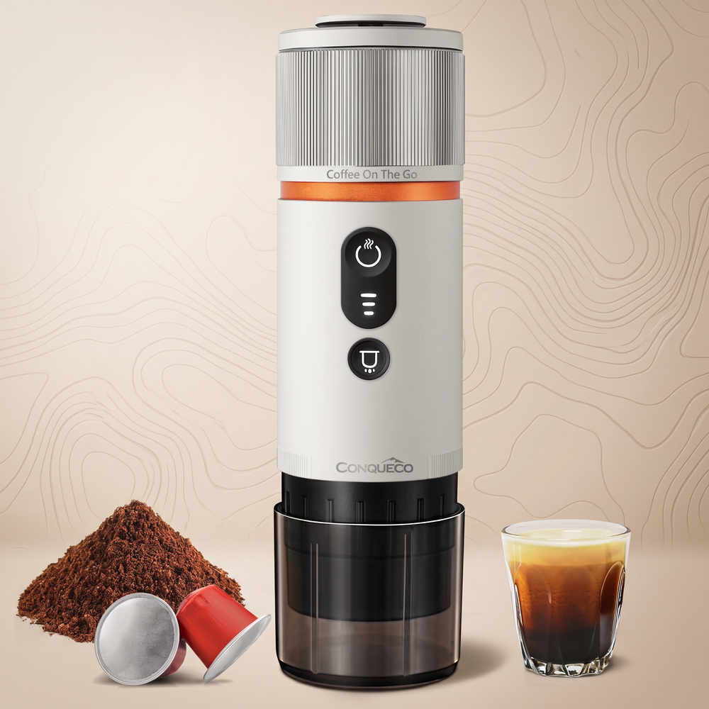 Tragbare Nespresso-Espressomaschine für unterwegs