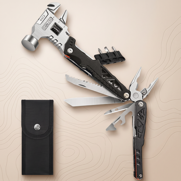 Survival-Multitool 18-in-1 aus Edelstahl