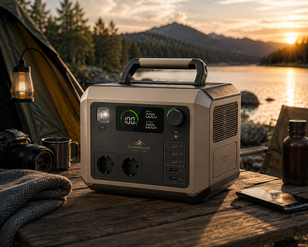 Solar-Powerstation 600 W — dein mobiles Kraftwerk