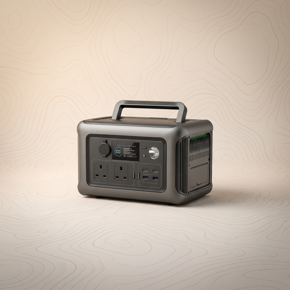 Solar-Powerstation 600 W — dein mobiles Kraftwerk