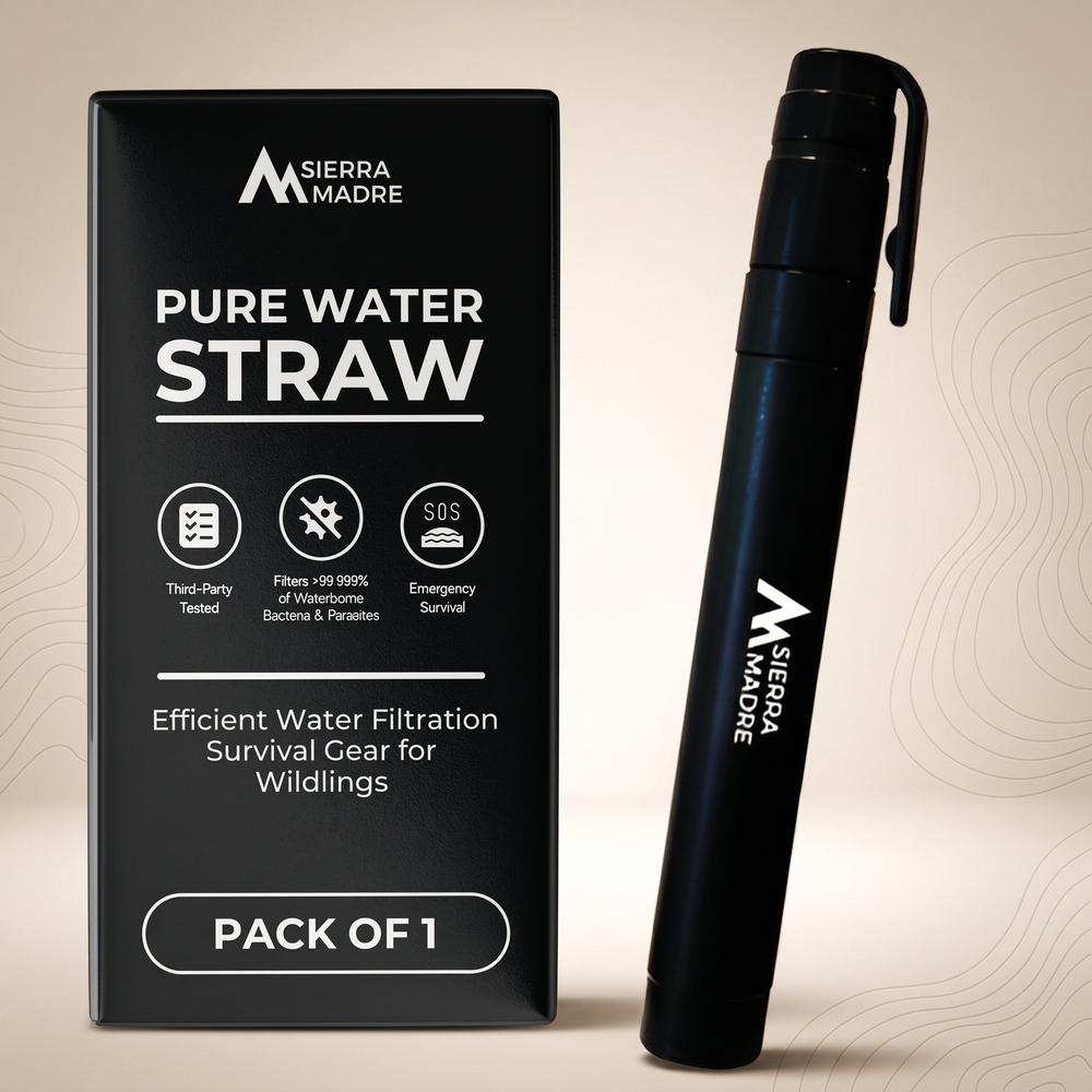 Wasserfilter Pro — sauberes Trinkwasser aus jeder Quelle